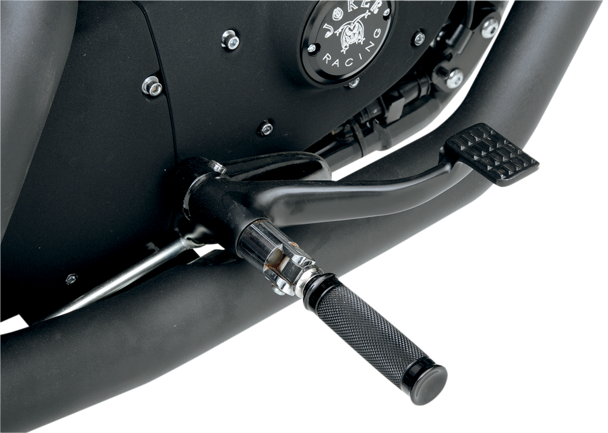 TODD'S CYCLE Vice Footpegs - Black VFP-2