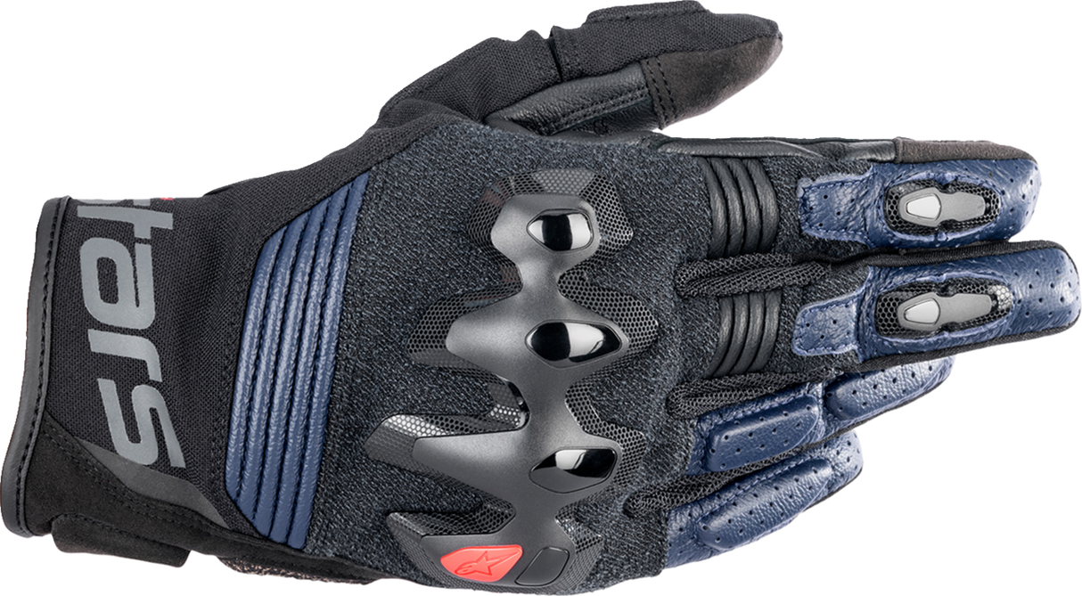 ALPINESTARS Halo Gloves - Dark Blue/Black - Medium 3504822-7109-M