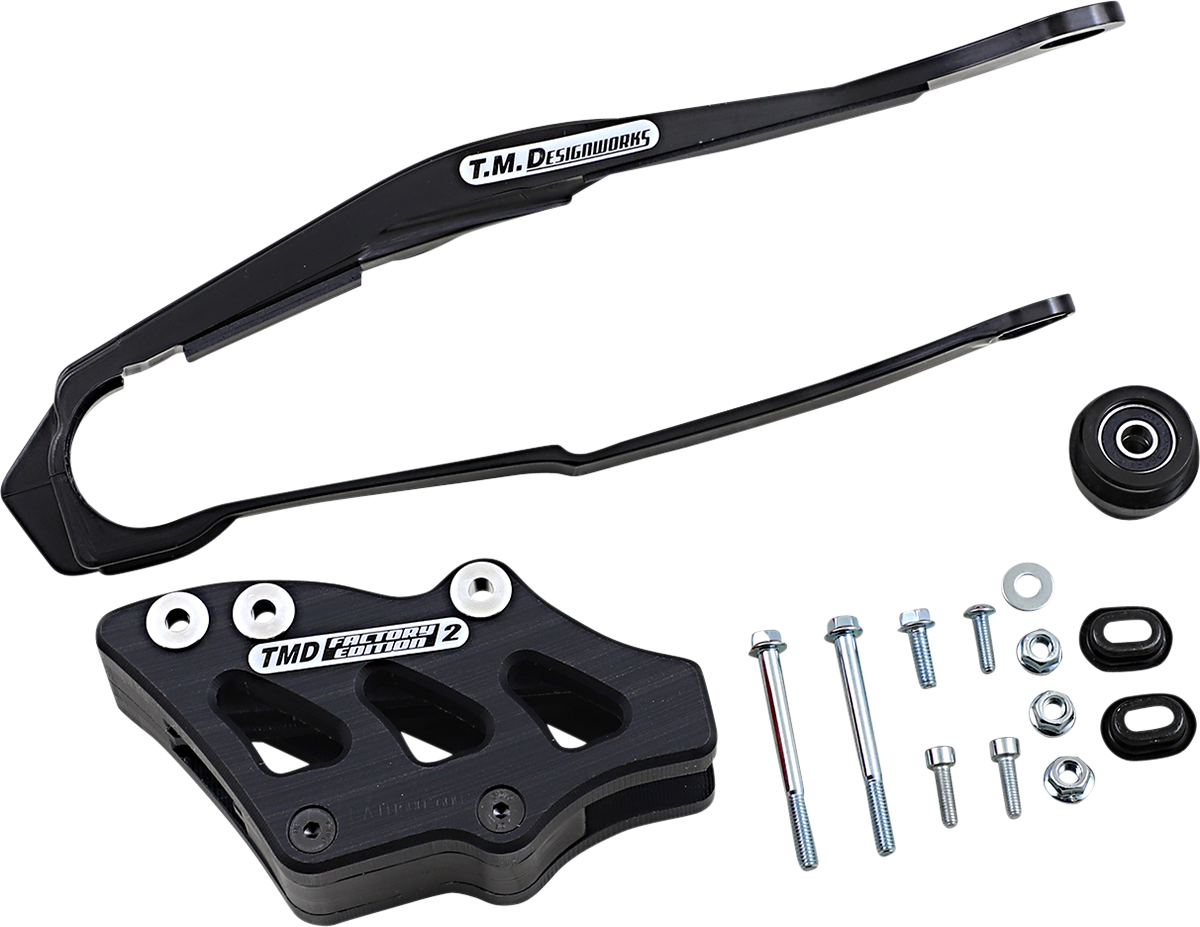 T.M. DESIGNWORKS Chain Guide/Slider - Honda - Black DCK-OR5-BK