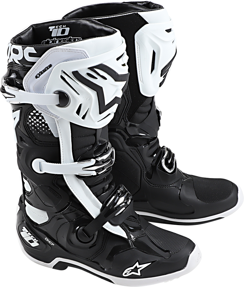 ALPINESTARS Tech 10 Boots - Black/White - US 14 2010020-12-14