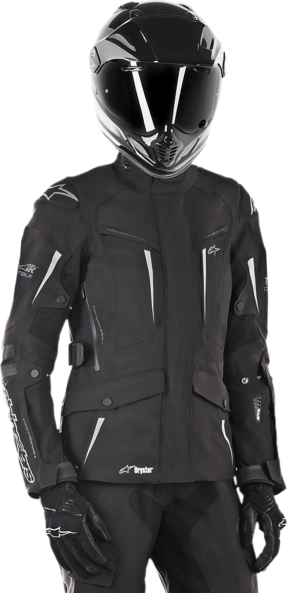 ALPINESTARS Stella Yaguara Drystar® Jacket - Black/Anthracite - XL 3213218-104-XL