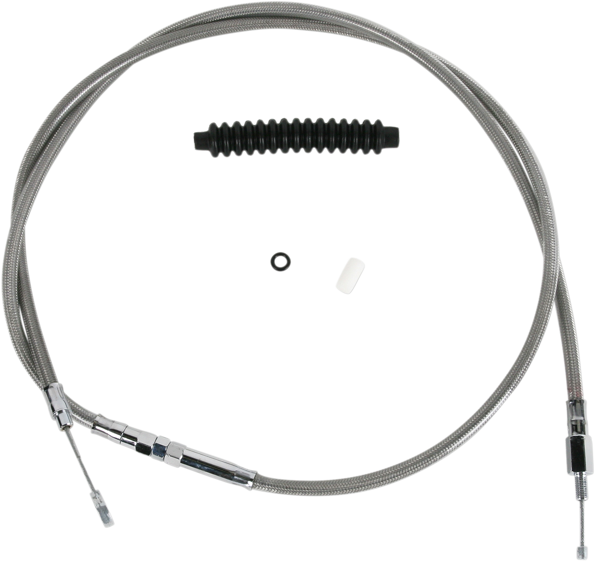 DRAG SPECIALTIES Clutch Cable - Braided 5320260HE