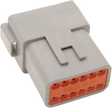 NAMZ Deutsch Receptacle - 12 Pin - Gray DR-12G