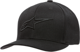 ALPINESTARS Ageless Curve Hat - Black/Black - Large/XL 1017810101010LX