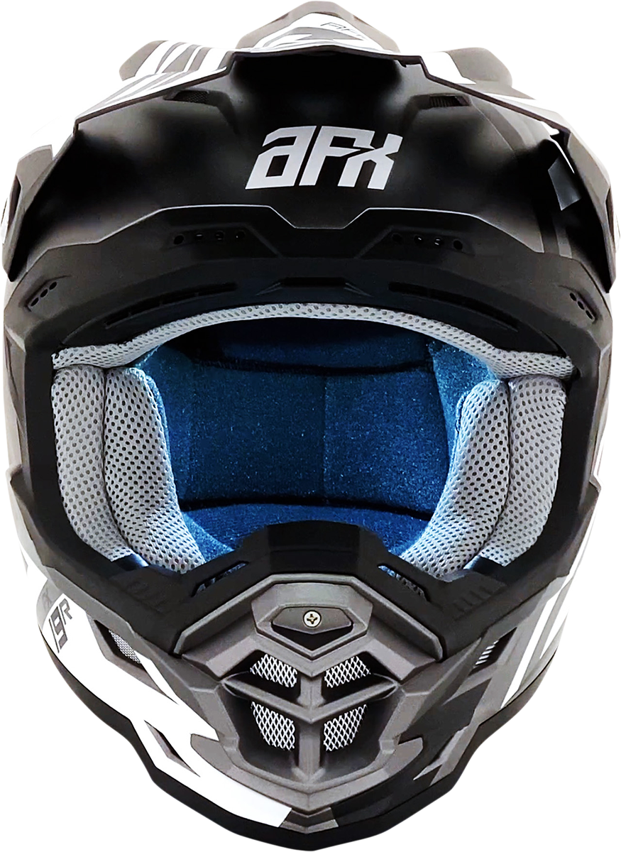 AFX FX-19R Helmet - Racing - Frost Gray - Medium 0110-7074