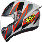 AGV K1 S Helmet - Blipper - Gray/Red - Small 2118394003030S