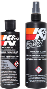 K & N Black Air Filter Care Kit 99-5050BK