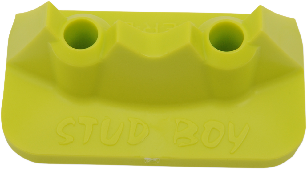 STUD BOY Double Backer Plates - Hi-viz Green - For 2-Ply - 48 Pack 2522-P2-HVG