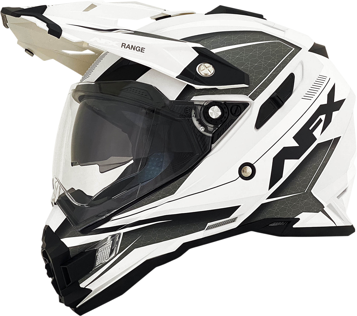 AFX FX-41 Helmet - Range - Matte White - Large 0140-0078