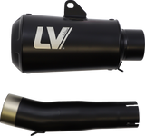 LEOVINCE LV-10 Slip-On Muffler - Full Black 15215FB