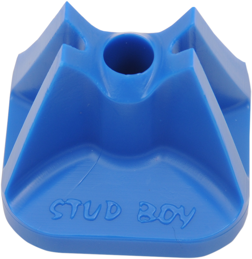 STUD BOY Single Backer Plates - Hi-viz Blue - 24 Pack 2513-P1-HVB