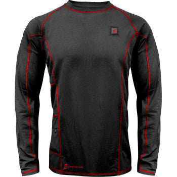 GERBING HEATED CLOTHING 7 V Heated Base Layer Shirt - 3XL GER-BLS-7V-M-BLK-3XL