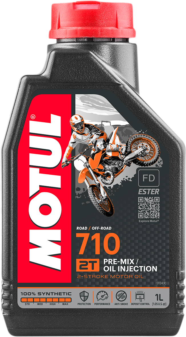 MOTUL 710 2T Injector/Premix Oil - 1L 104034