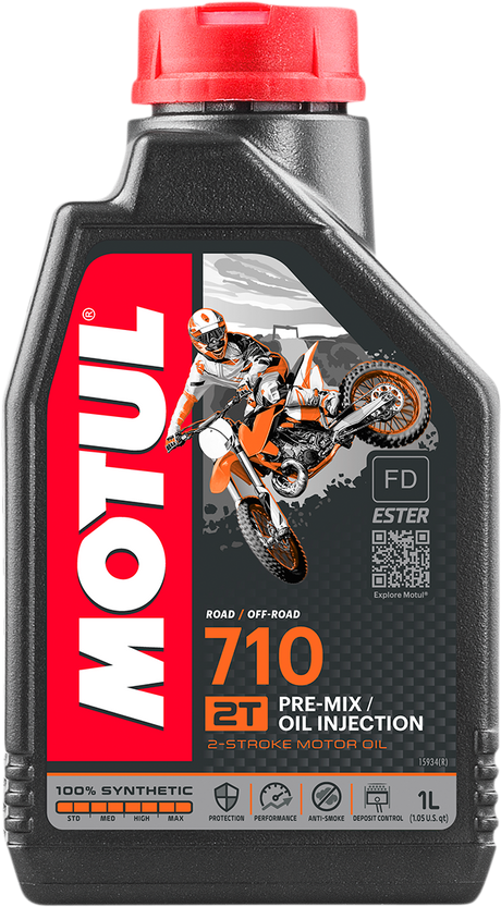 MOTUL 710 2T Injector/Premix Oil - 1L 104034