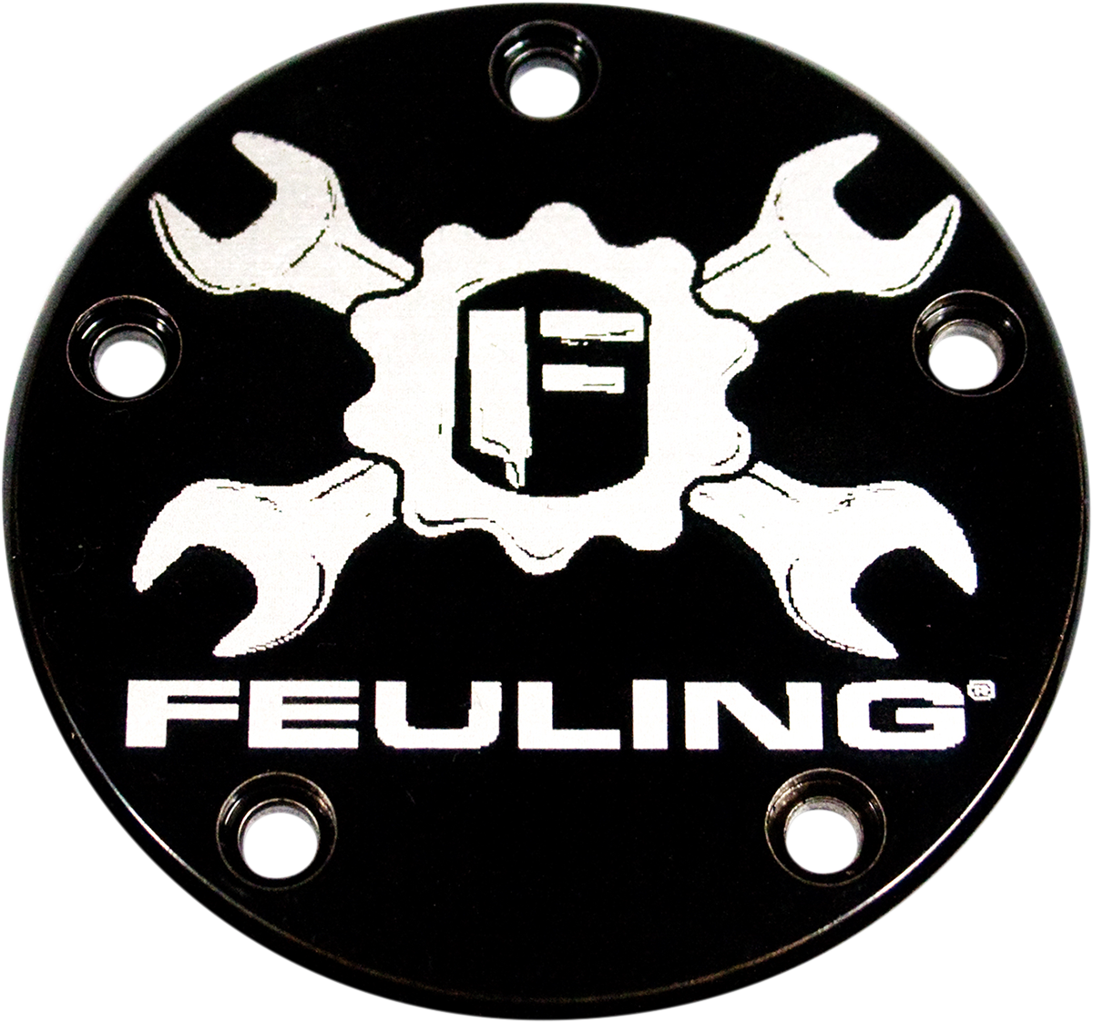 FEULING OIL PUMP CORP. Point Cover - 5 Hole - Black 9124