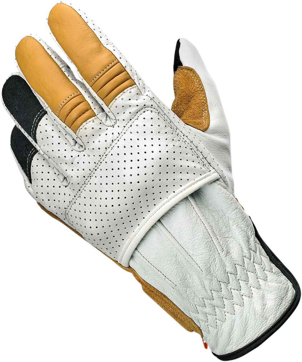 BILTWELL Borrego Gloves - Cement - Medium 1506-0409-303