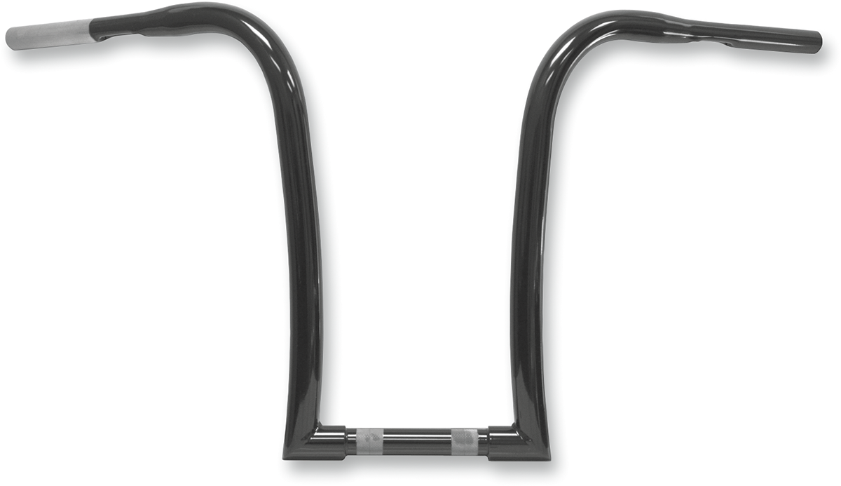 LA CHOPPERS Handlebar - Ape Hanger - 1-1/4" Diameter - 16" Rise - Black LA-7341-16B