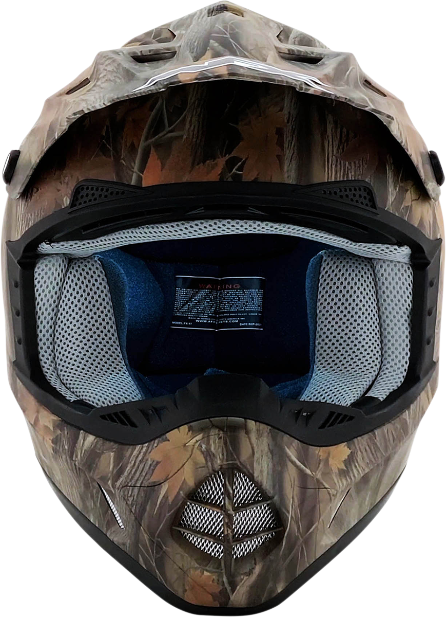 AFX FX-17 Helmet - Camo - XS 0110-1816