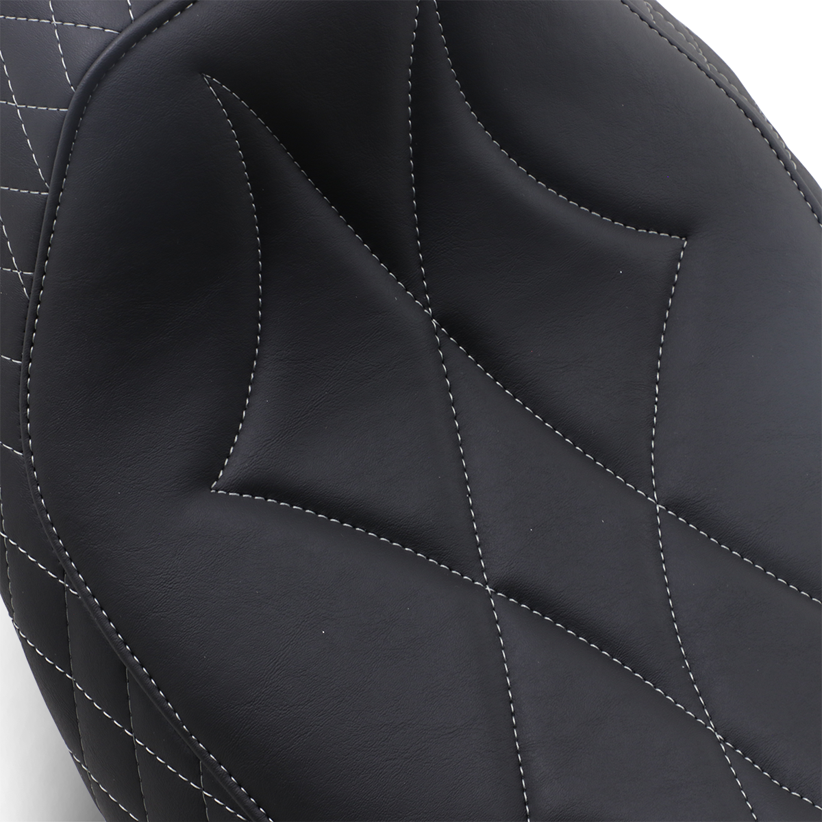 MUSTANG Revere Solo Seat - Diamond - Gray Stitched 75130GM