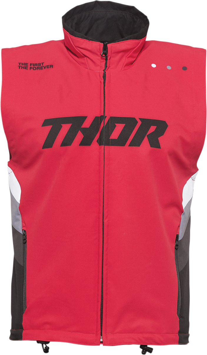 THOR Warmup Vest - Red/Black - 3XL 2830-0594