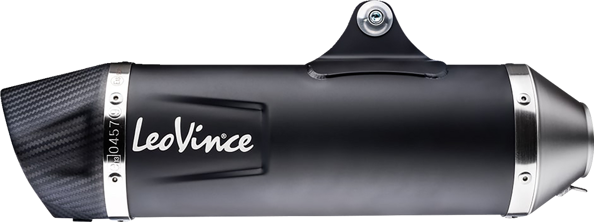 LEOVINCE Nero Slip-On Muffler - Black 14057