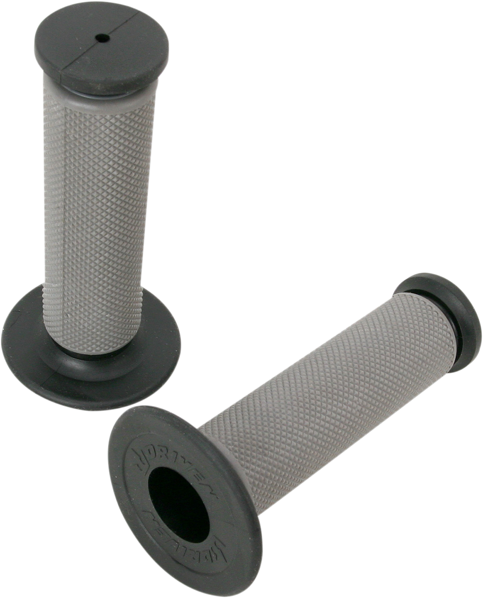 DRIVEN RACING Grips - Diamond - Closed Ends - Gray D637GY