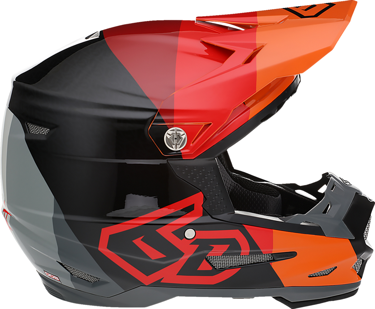 6D ATR-2 Helmet - Range - Red - XS 12-3124