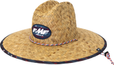 FMF Old Glory Straw Hat - Natural - One Size SU23193901 2501-4099