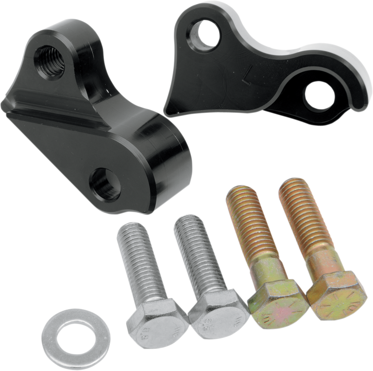 LA CHOPPERS Rear Lowering Kit - Black Powder Coated - '02-'08 V-Rod LA-7590-05