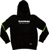 D'COR VISUALS Kawasaki Race Sweatshirt - Black - Medium 85-206-2