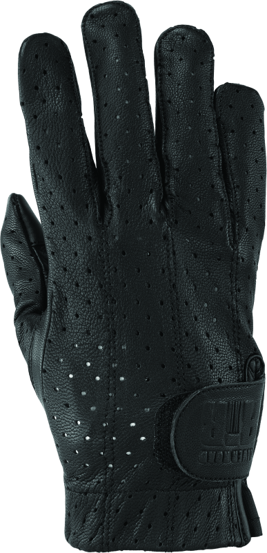 Kuryakyn By River Road Tucson Leather Perforated Gloves Black - 3XL