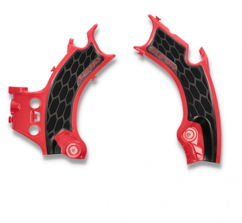 Acerbis 21-24 Honda CRF250R/250RX/CRF450R/RX/CRF450R-S Frame Guard X Grip - Red/Black 2911441018