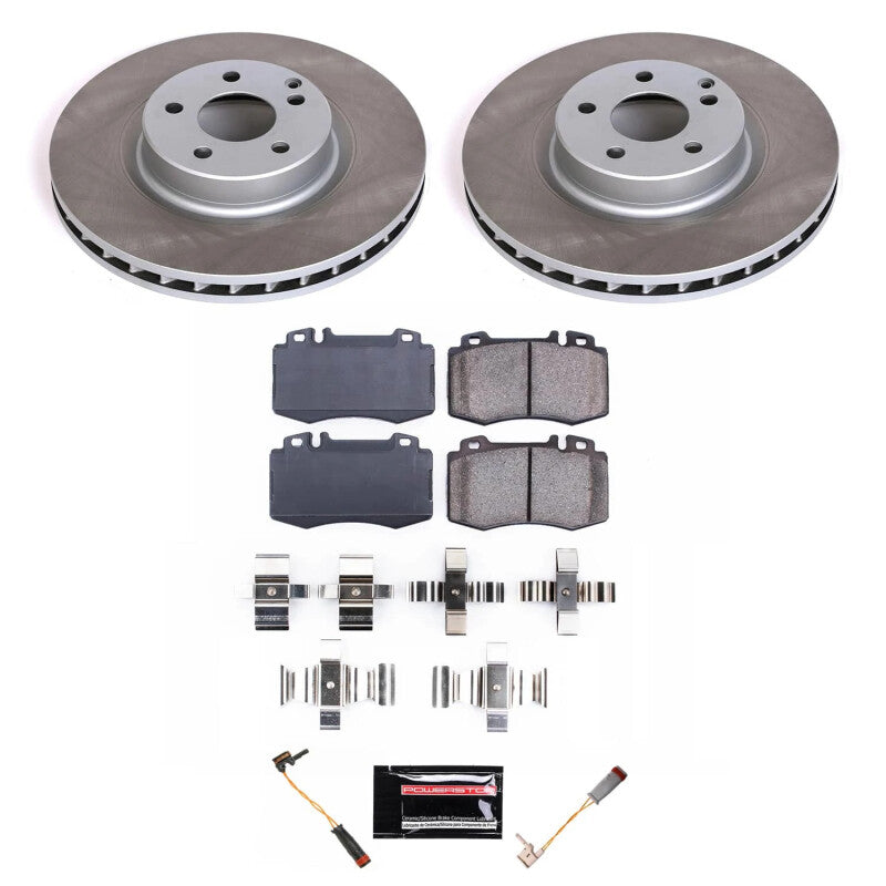 Power Stop 2006 Mercedes-Benz CLS500 Front Semi-Coated Rotor Kit