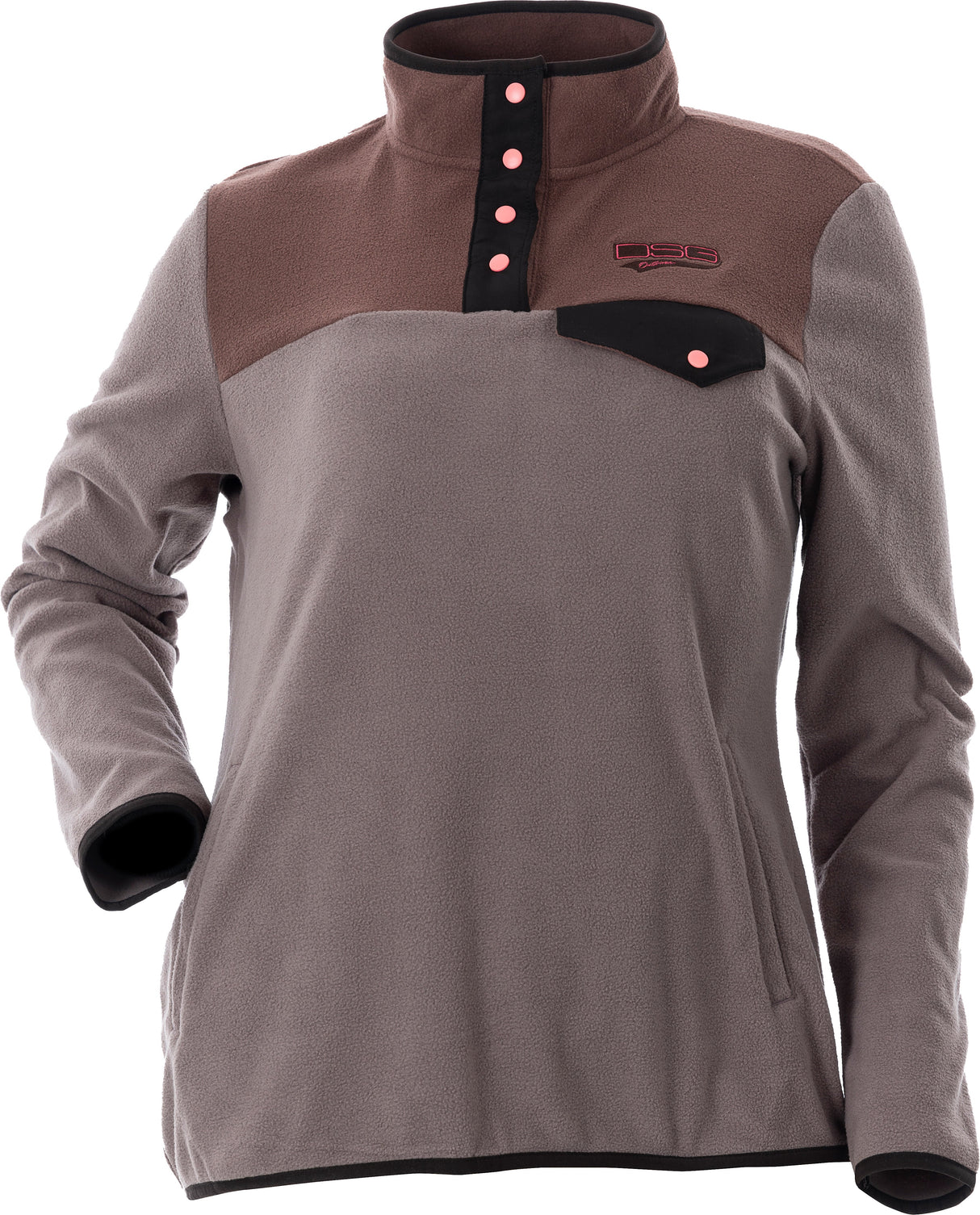 DSG Gianna Pullover Smokey Mauve Lg 526949