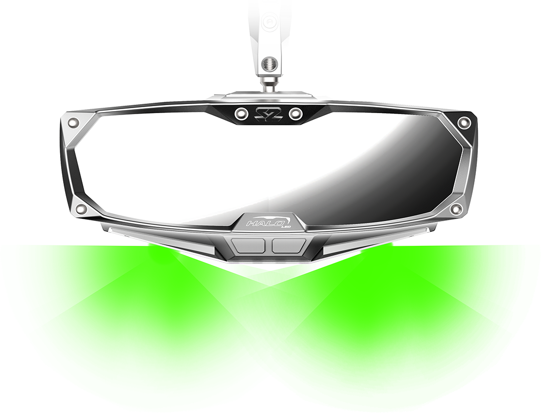 SEIZMIK Halo Mirror - LED - 1.75" 18019