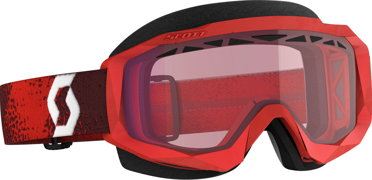 SCOTT Hustle X Snwcrs Goggle Dark Red/Red Rose 272847-6363134