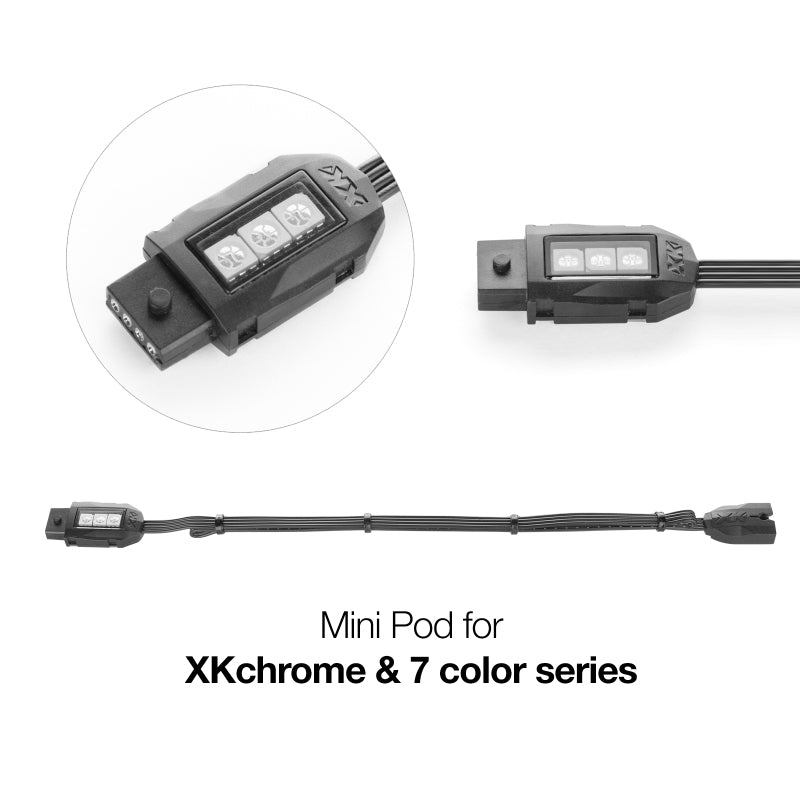 XK Glow XKChrome 7 Color Series Color Pod (2nd Gen) XK-4P-P