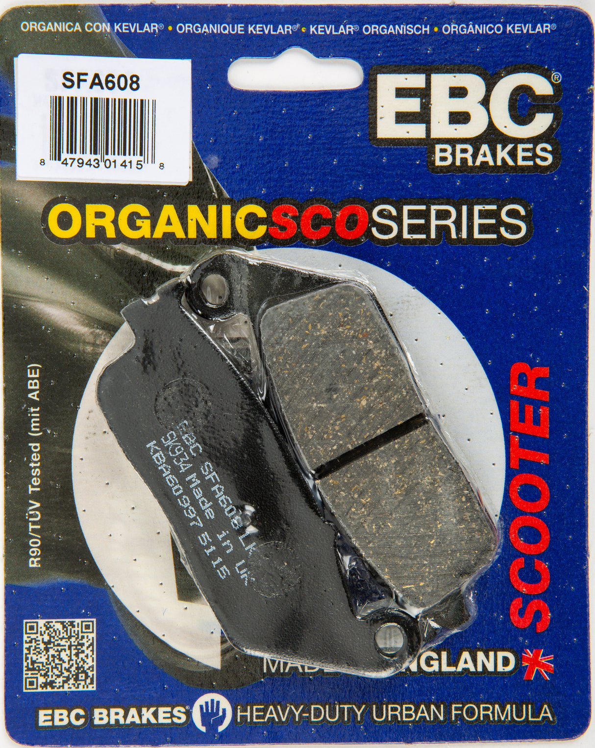 EBC Brake Pads Sfa608 Organic SFA608