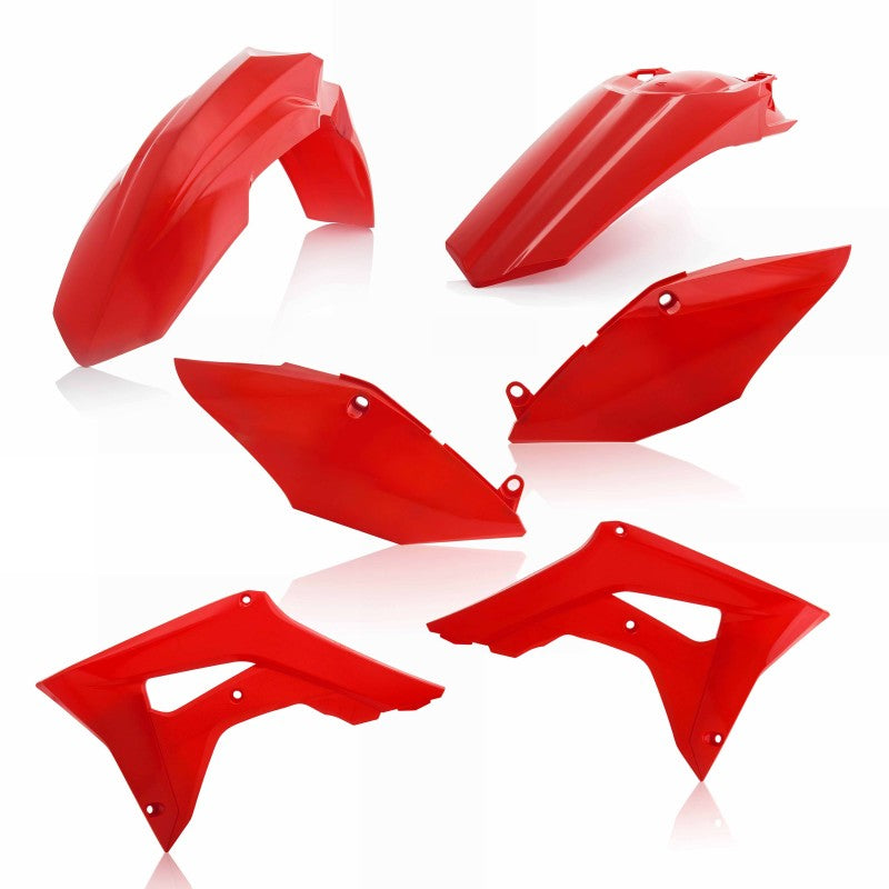 Acerbis 17-22 Honda CRF250R/ CRF450R/ CRF450R-S Plastic Kit - 00 CR Red