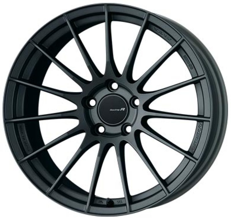 Enkei RS05-RR 18x8.5 45mm ET 5x112 66.5 Bore Matte Gunmetal Wheel 484-885-4445GM