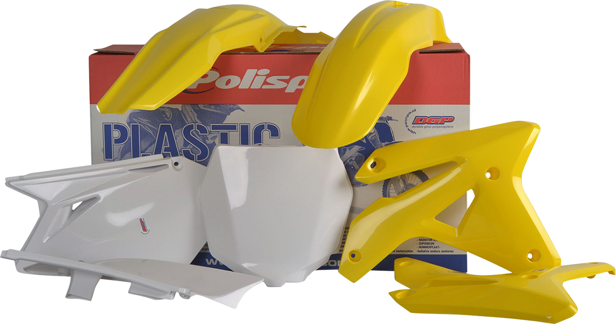 POLISPORT Body Kit - OEM Yellow/White - RM-Z 450 90124