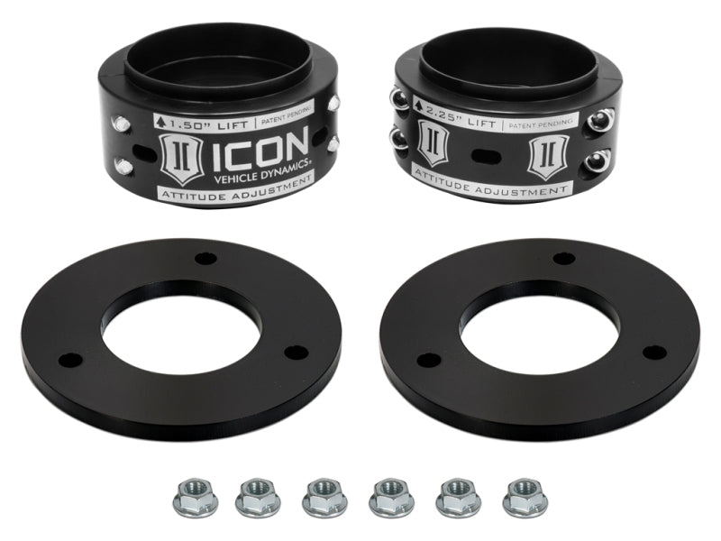 ICON 17-20 Ford Raptor .5-2.25 AAC Leveling Kit IVD6130B