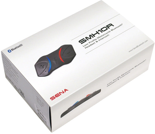 SENA Smh10r Low Profile Bluetooth Headset & Intercom Single Pack SMH10R-01