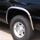 Putco 88-98 Chevrolet CK / Silverado (Incl Sportside) - Full w/o Flares Stainless Steel Fender Trim 97102