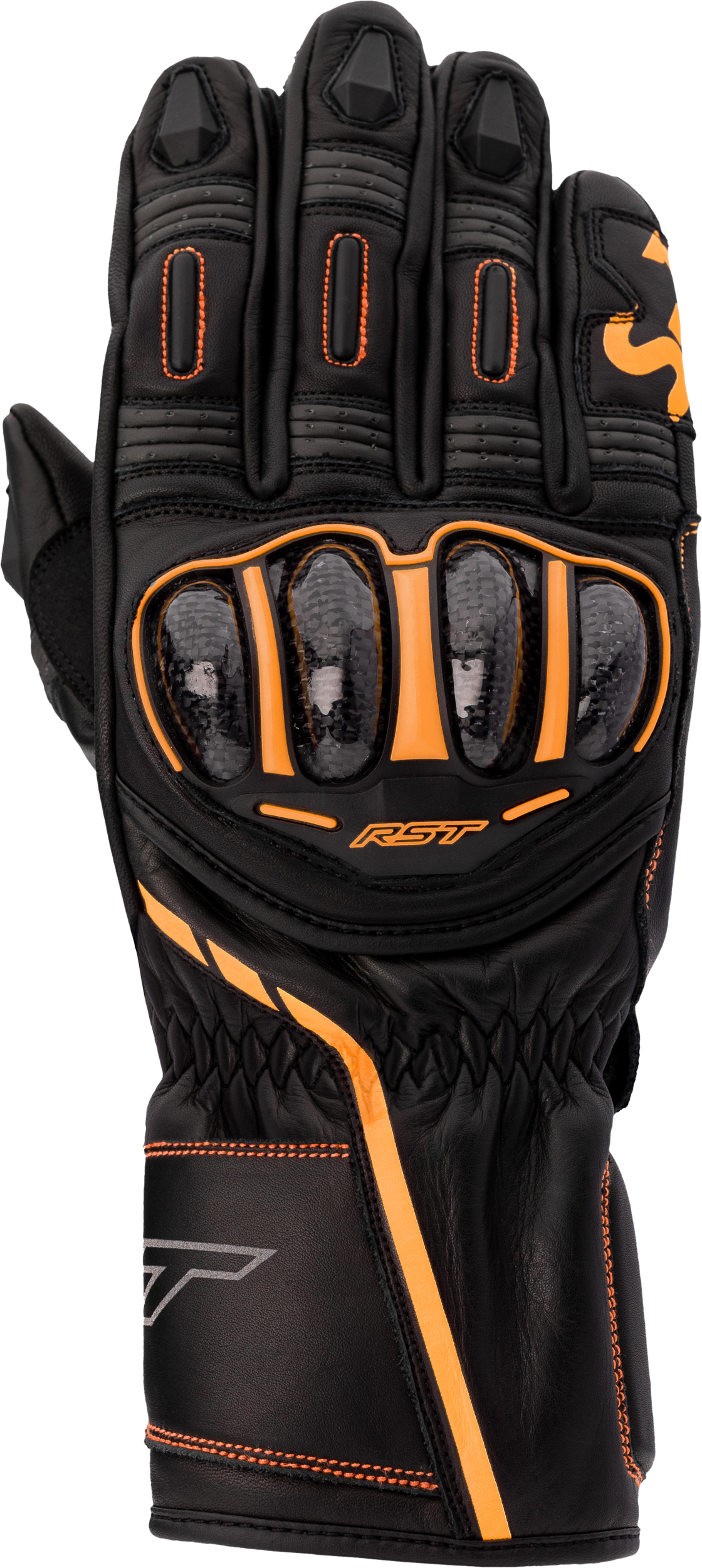 RST S1 Ce Glove Black/Grey/Neon Orange Sm 103033ORG-08