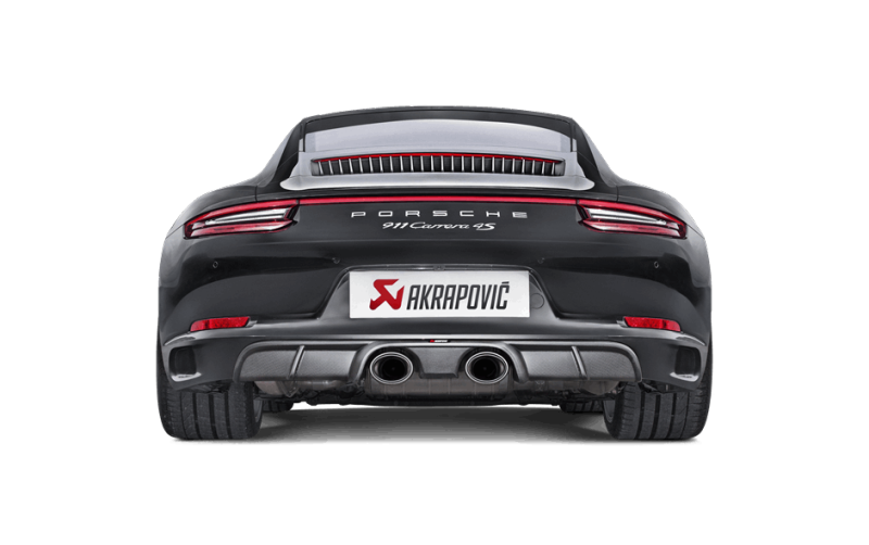 Akrapovic 16-17 Porsche 911 Carrera S/4/4S/GTS (991.2) Rear Carbon Fiber Diffuser - Matte DI-PO/CA/3