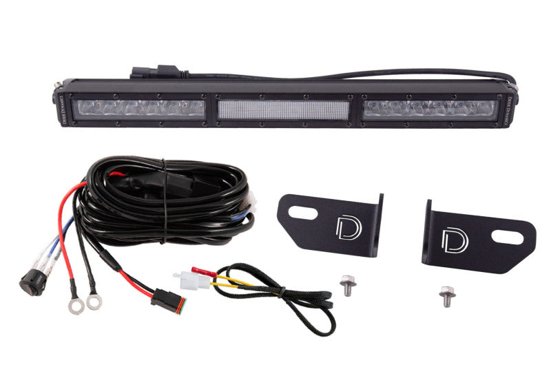 Diode Dynamics 19-21 Ford Ranger SS18 LED Lightbar Kit - White Combo