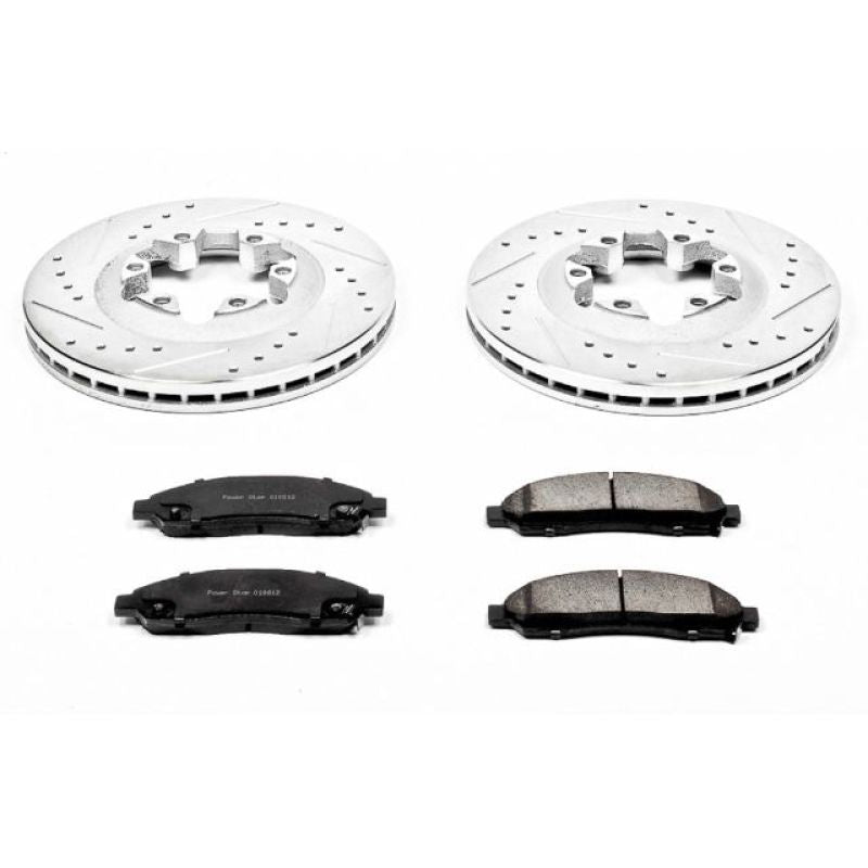 Power Stop 04-08 Chevrolet Colorado Front Z23 Evolution Sport Brake Kit