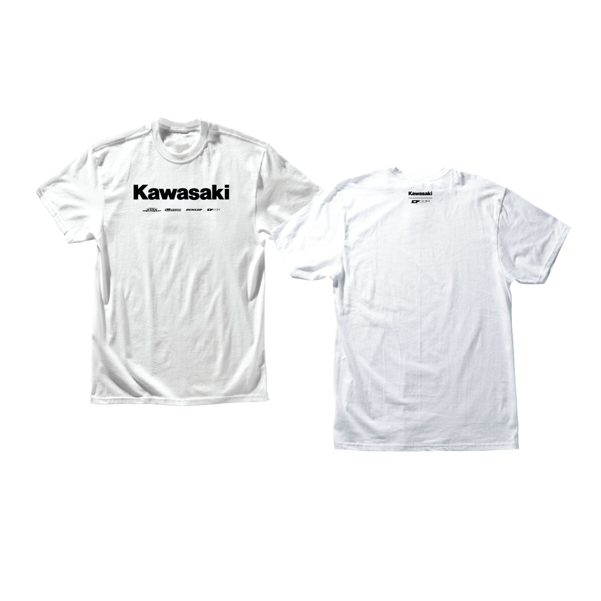 D-COR Kawasaki Racing Tshirt White 2x 80-120-5