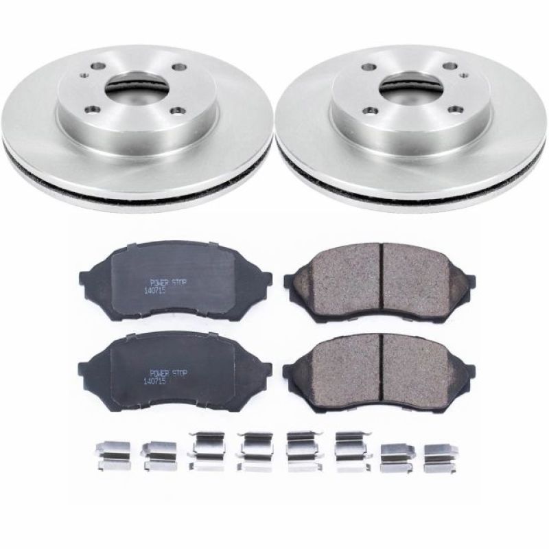 Power Stop 99-01 Mazda Protege Front Autospecialty Brake Kit